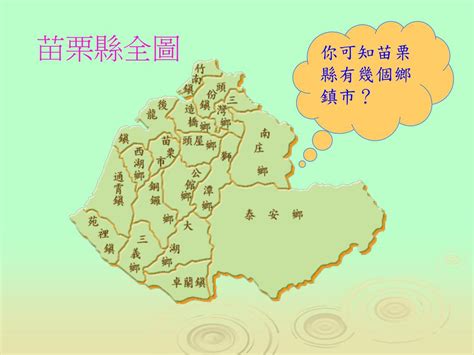 苗栗縣地名由來|認識苗栗